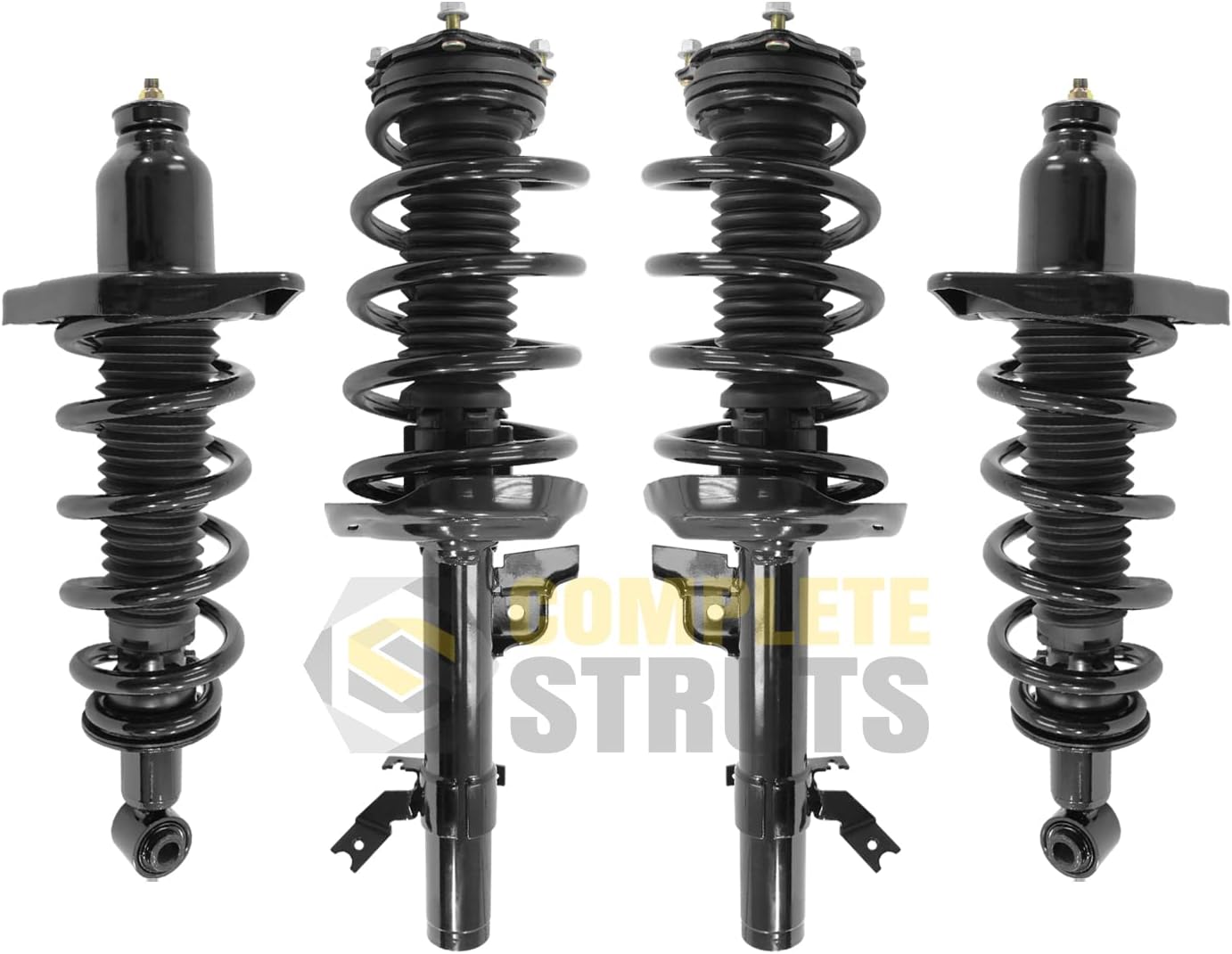 Complete Front & Rear Quick Strut Assemblies For 2008-2017 Mitsubishi Lancer - Full Set
