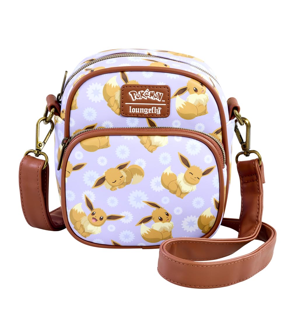 Loungefly Eevee All Over Print Crossbody Bag