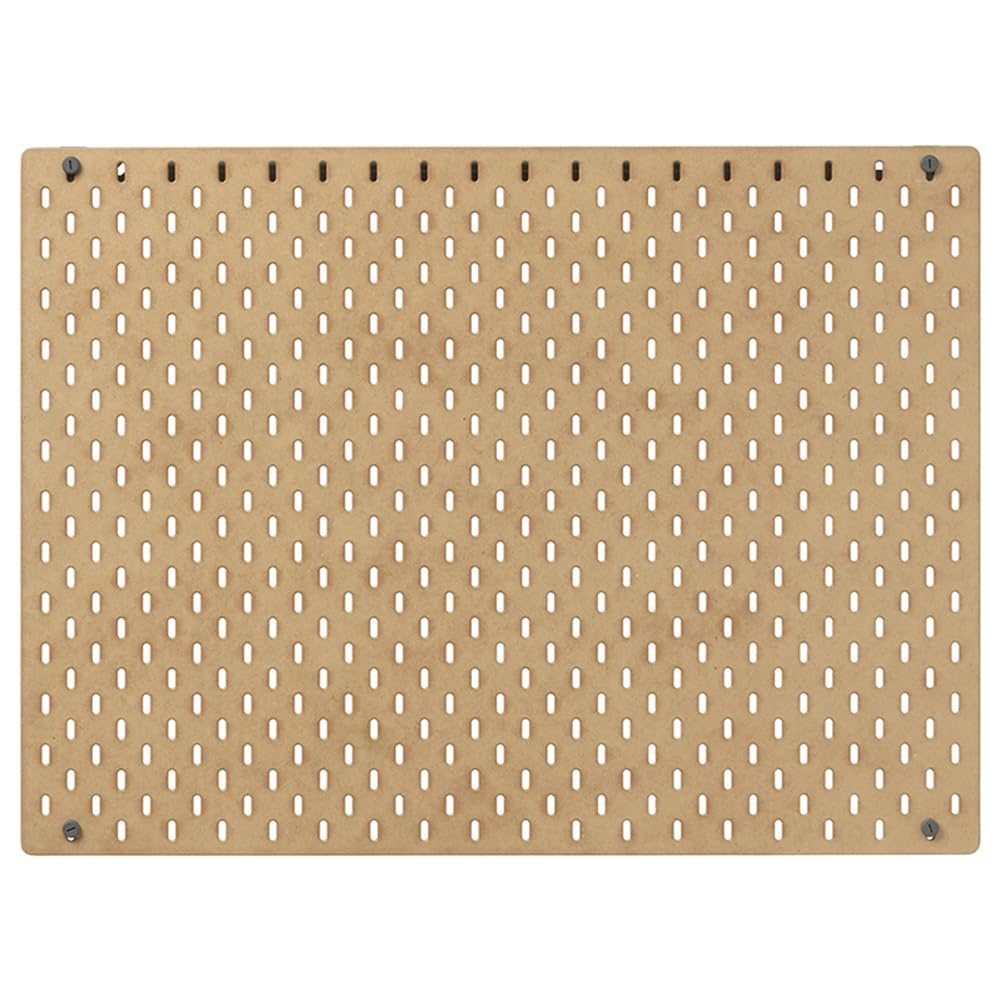 Gitterregal für den Einzelhandel, freistehend, mit Lochwand, Metallgitter, mobil, freistehend, multifunktionales Wandregal – 76 x 56 cm, aus Faserplatte, Werkzeugablage, perforierter Organiz