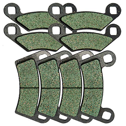 Front and Rear Brake Pads replacement for Polaris 800 Ranger RZR EFI Razor 2009 2010 2011 2012 2013