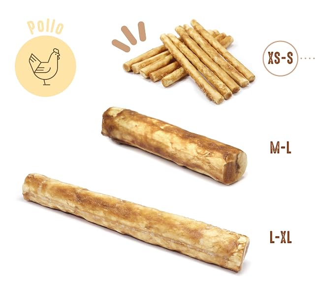 Foto 2 de 4 de Record - Snack Premium para Perros Collagen+ Sabor Pollo. Stick Altamente digerible, con Alto Valor proteico.…