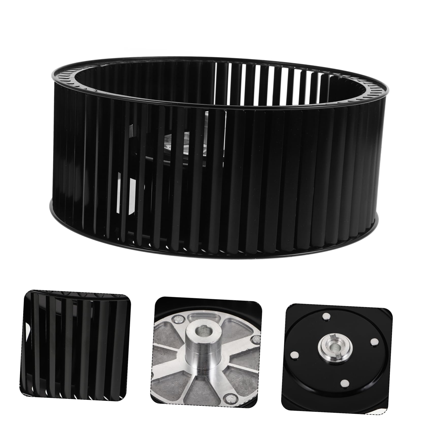 2piezas Tornillo de Rueda de Ventilador de Campana Extractora Accesorio de Reemplazo de Motor de Campana Extractora para Uso Cocina Rueda de Soplador y Filtro