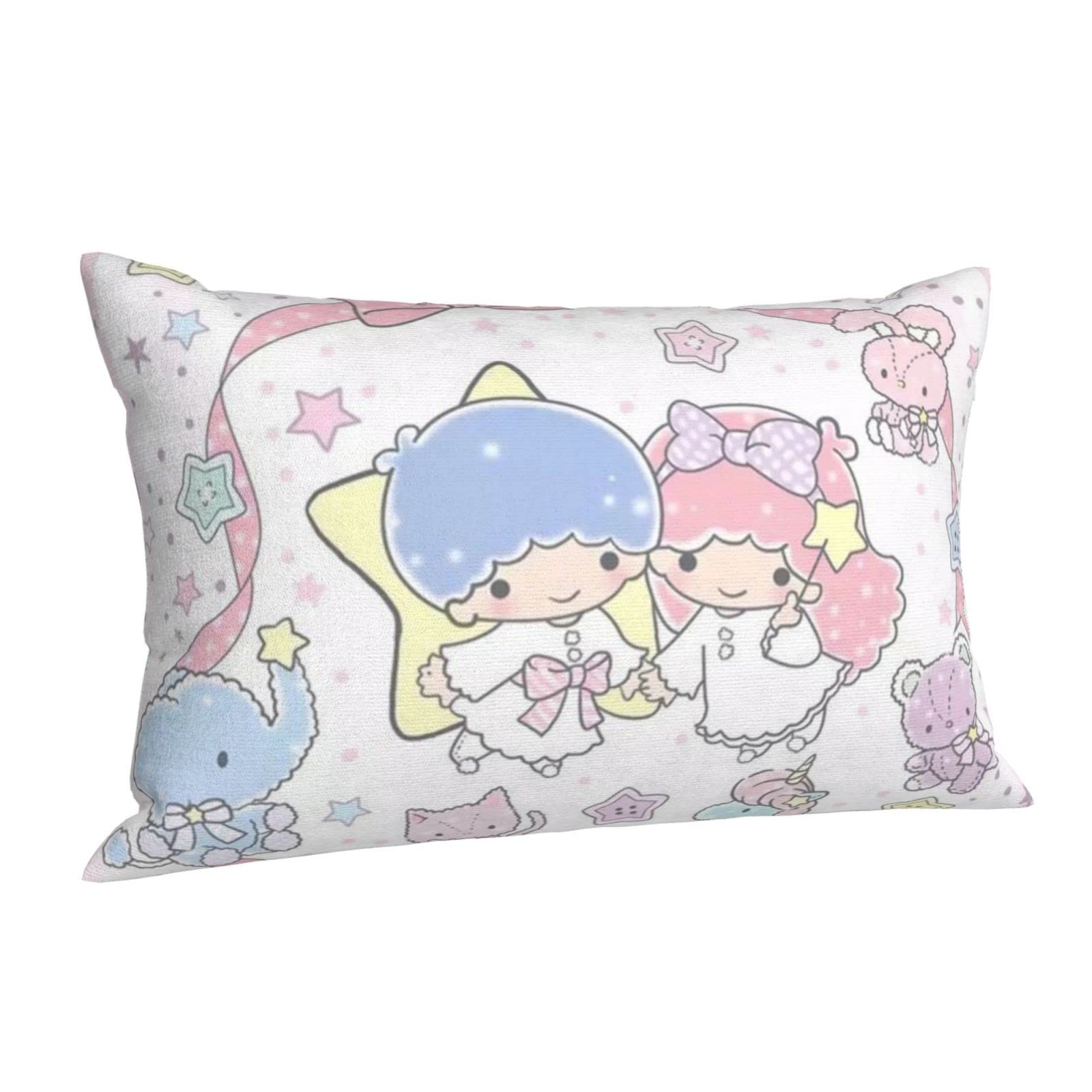 Amazon｜リトルツインスターズ キキララ 枕カバー まくらカバー 綿100