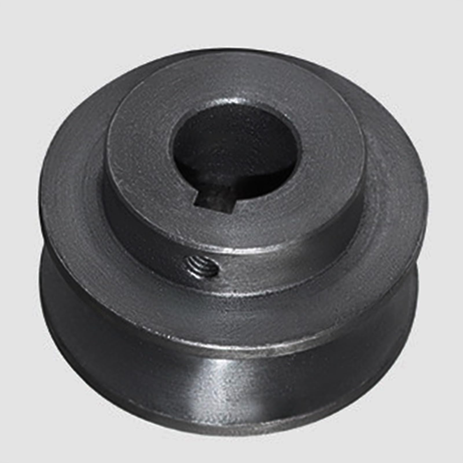 OD 130mm A Motores De Ranura Única Reductor Polea De Correa En V Agujeros Interiores 19-30mm, Fijación De Tornillo, 1 Uds(25-8)