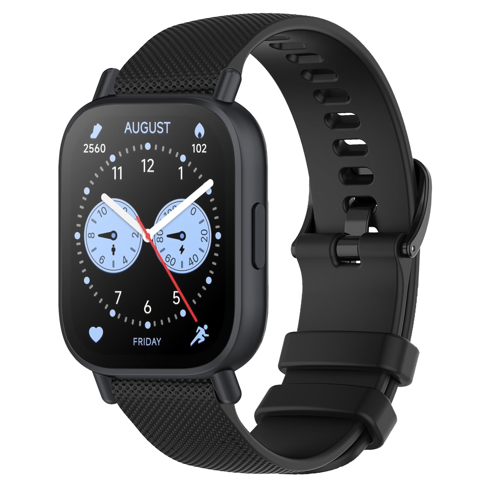 22mm Correa Deportiva sólo Compatible con Redmi Watch 5 Active/5 Lite/per Amazfit Active Max,Pulsera de Repuesto de TPU para Hombre Mujer