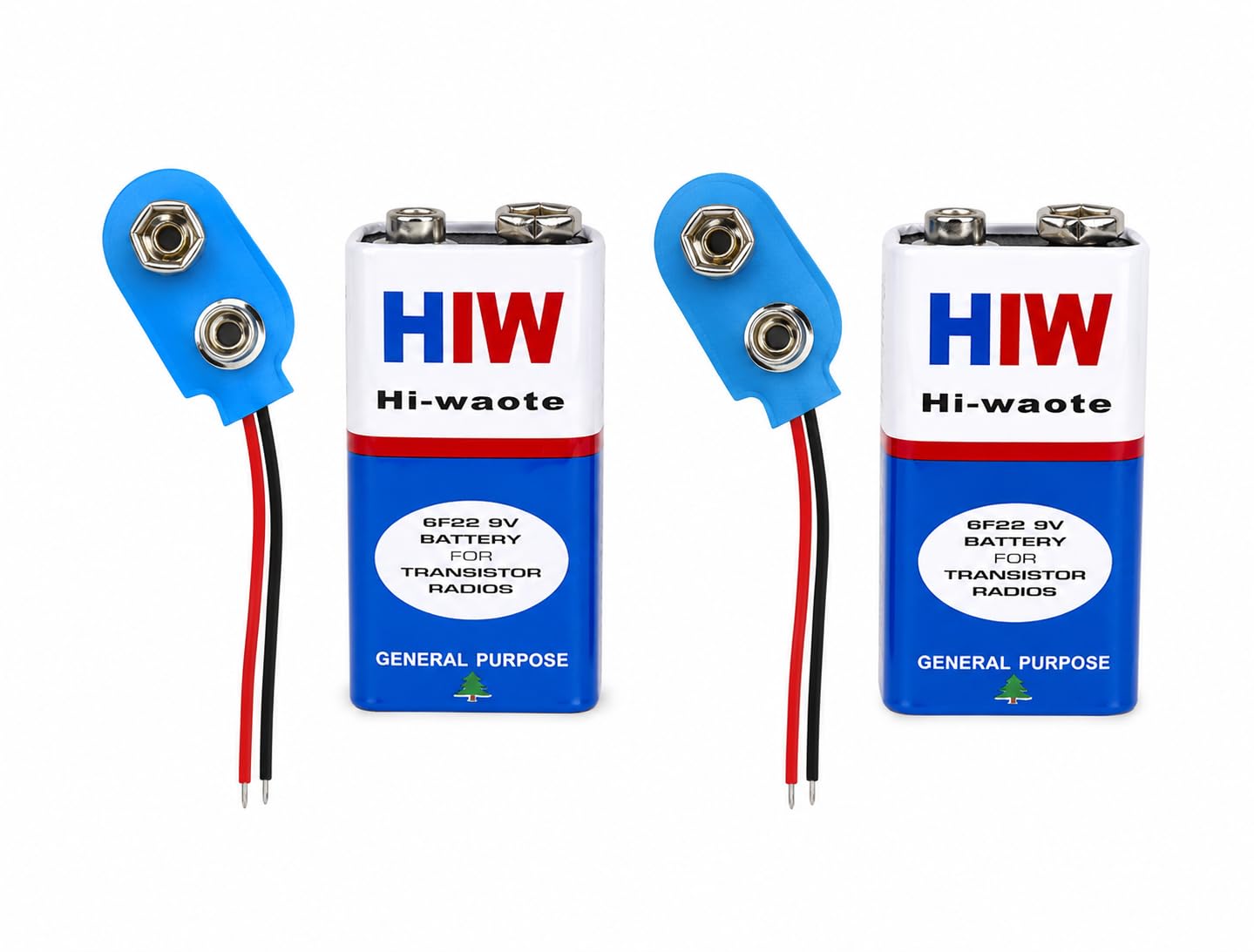 Combo of 9v Battery and 9V Battery Connector for DC Motors (Pair of 2)-image-10