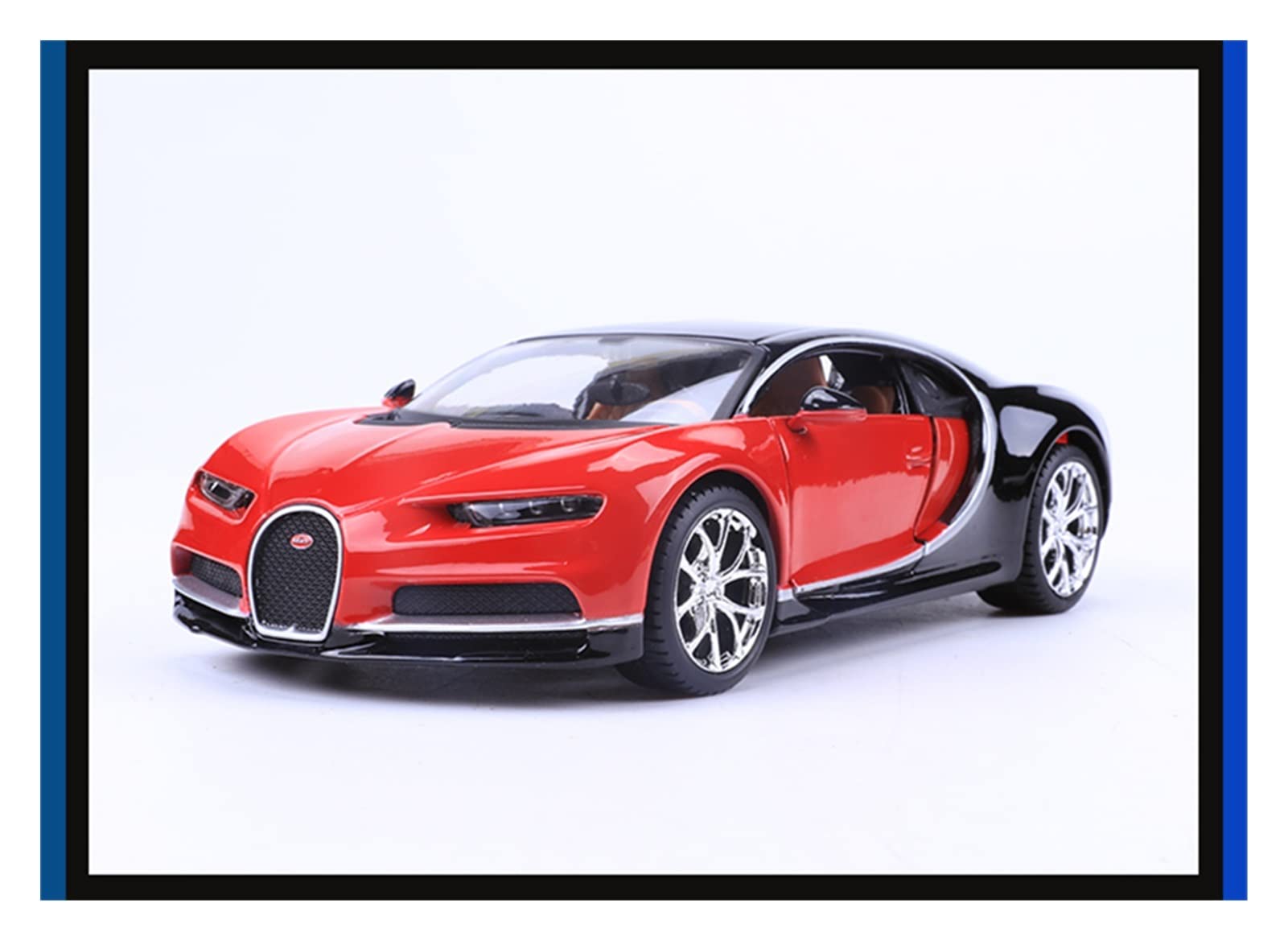 Amazon.co.jp: 1:24ブガッティシロンシミュレーション用合金車モデル