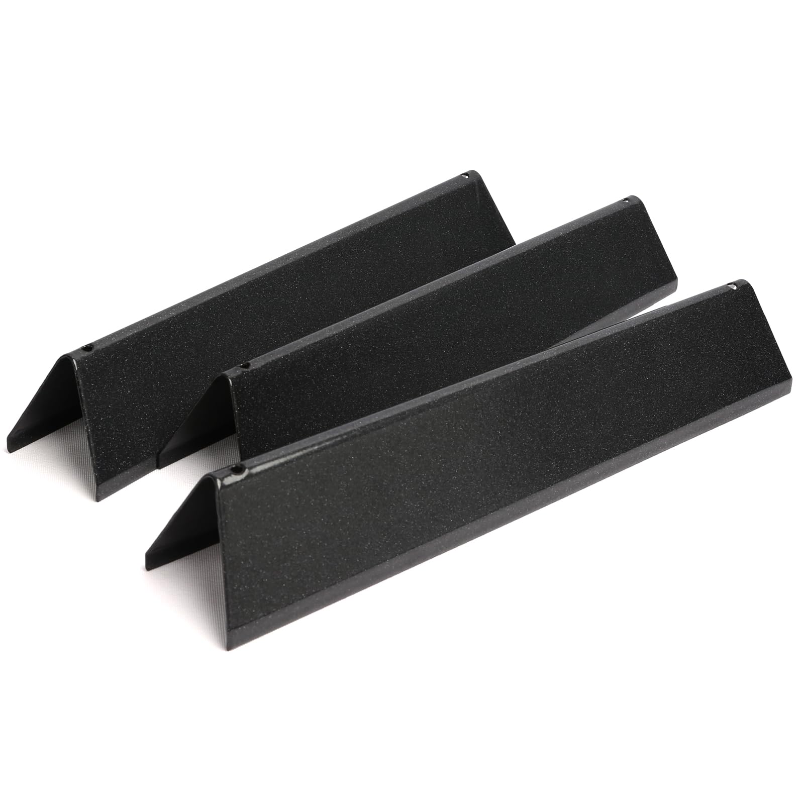 GRISUN 7635 15.3 Inch Flavorizer Bars for Weber Spirit I & II 200 Series Gas Grills with Front Control Knobs, Porcelain-Enameled Grill Flavor Bars for Weber Spirit S210, E210, E220, S220, 16GA