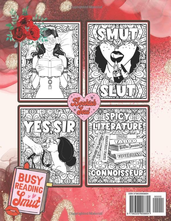 STFUATTDLAGG Coloring Book Vol. 2: Fun & Spicy Quotes and Designs To Color For Smutty Book Lovers - Image 2