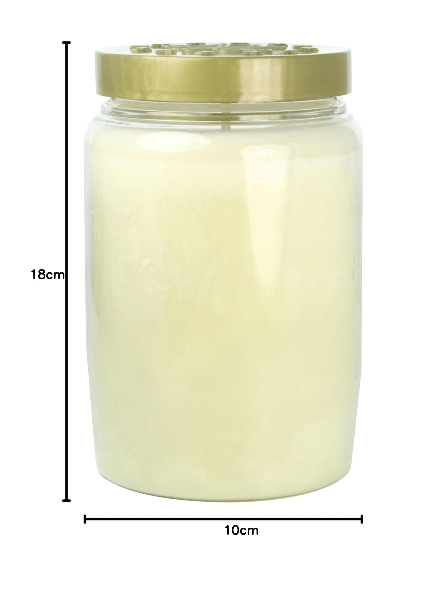 Lot de 6 Bougies de dévotion 3 jours Blanche - Bougie de dévotion - Culte Chrétien en Cire végétale
