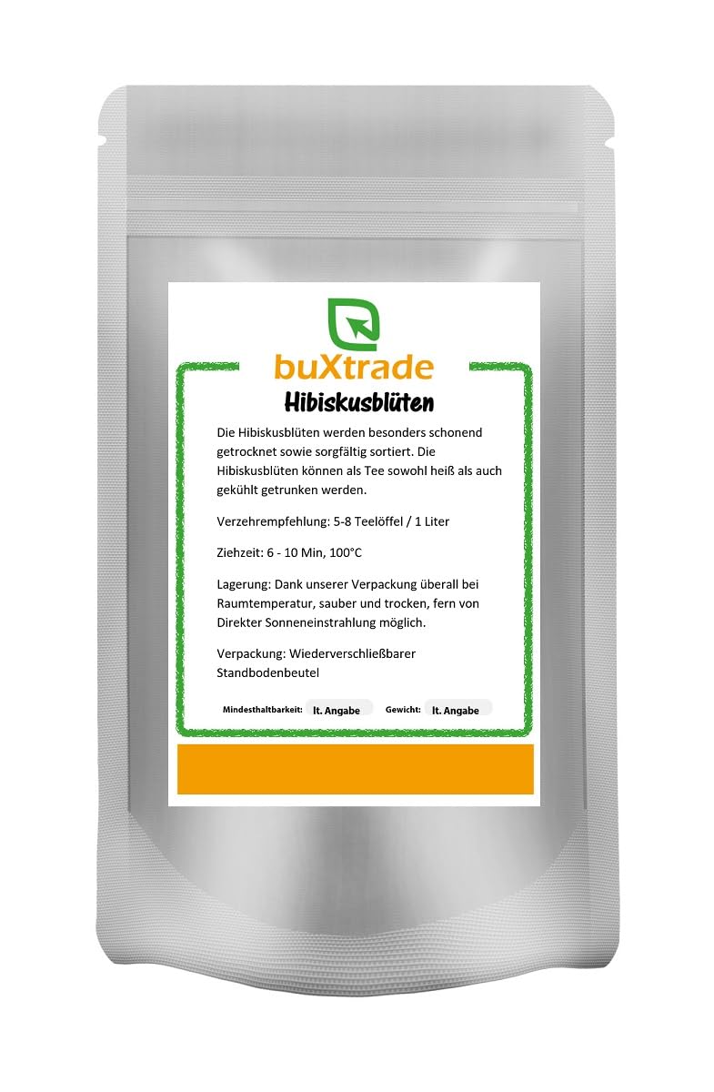 Hibiskusblüten | Tee | getrocknet | Hibiskus | Tea | rein | Buxtrade | Versch. Mengen (10x 1 kg)