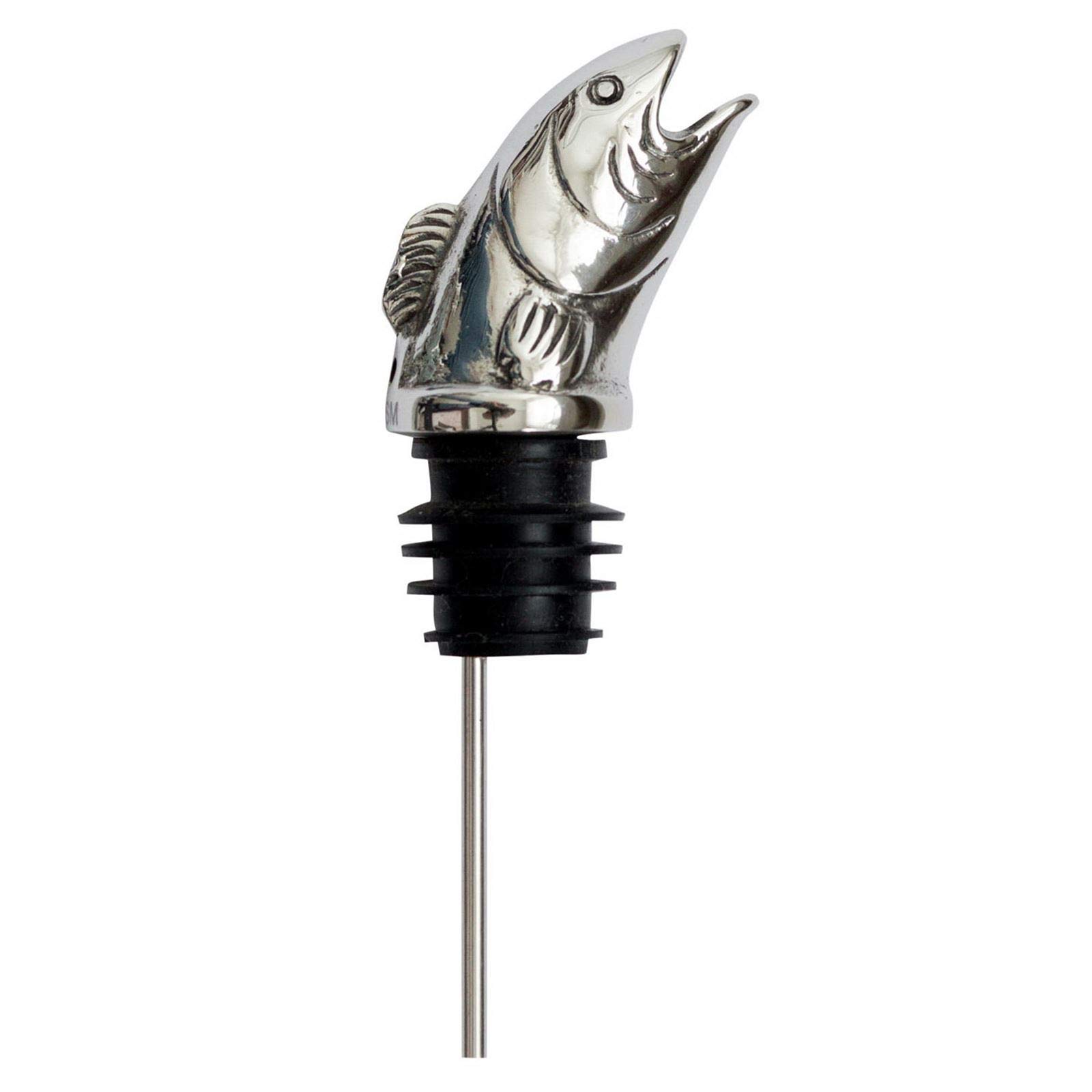 Bec verseur universel pour huile et vinaigre étanche à filetage en inox anti-goutte efficace