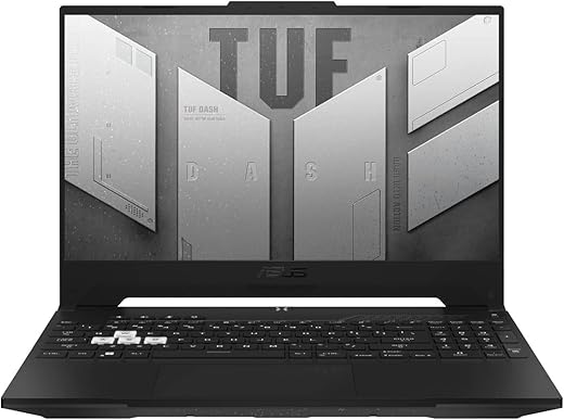 ASUS TUF Dash F15 (2022), 15.6-inch (39.62 cms) FHD 144Hz, Intel Core i7-12650H 12th Gen, RTX 3060 6GB Graphics, Gaming Laptop (16GB/512GB…
