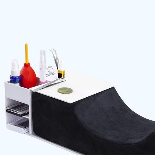 Miniatura 2 de ZJchao Almohada cervical de extensión de pestañas en forma de U, cómodas almohadas cervicales de espuma viscoelástica para extensiones de pestañas,