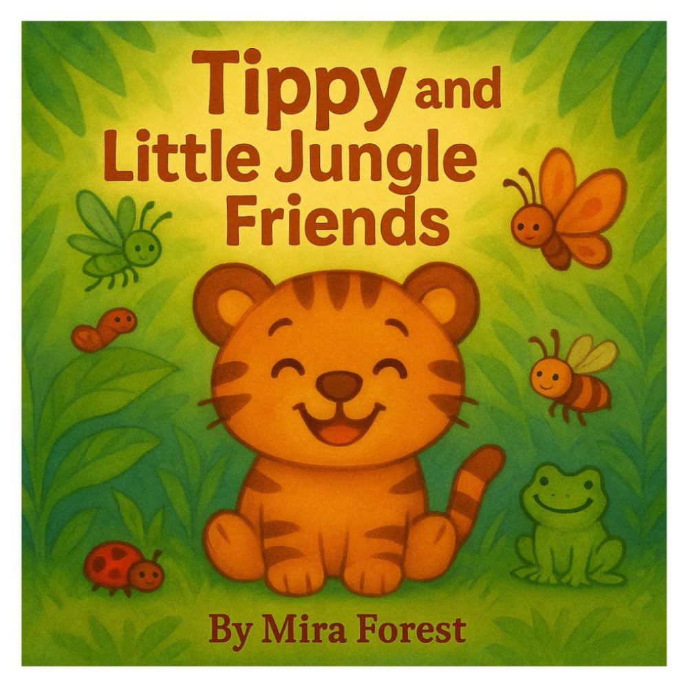 Tippy and Little Jungle Friends: A Gentle Tiger Cub’s Journey to Friendship
