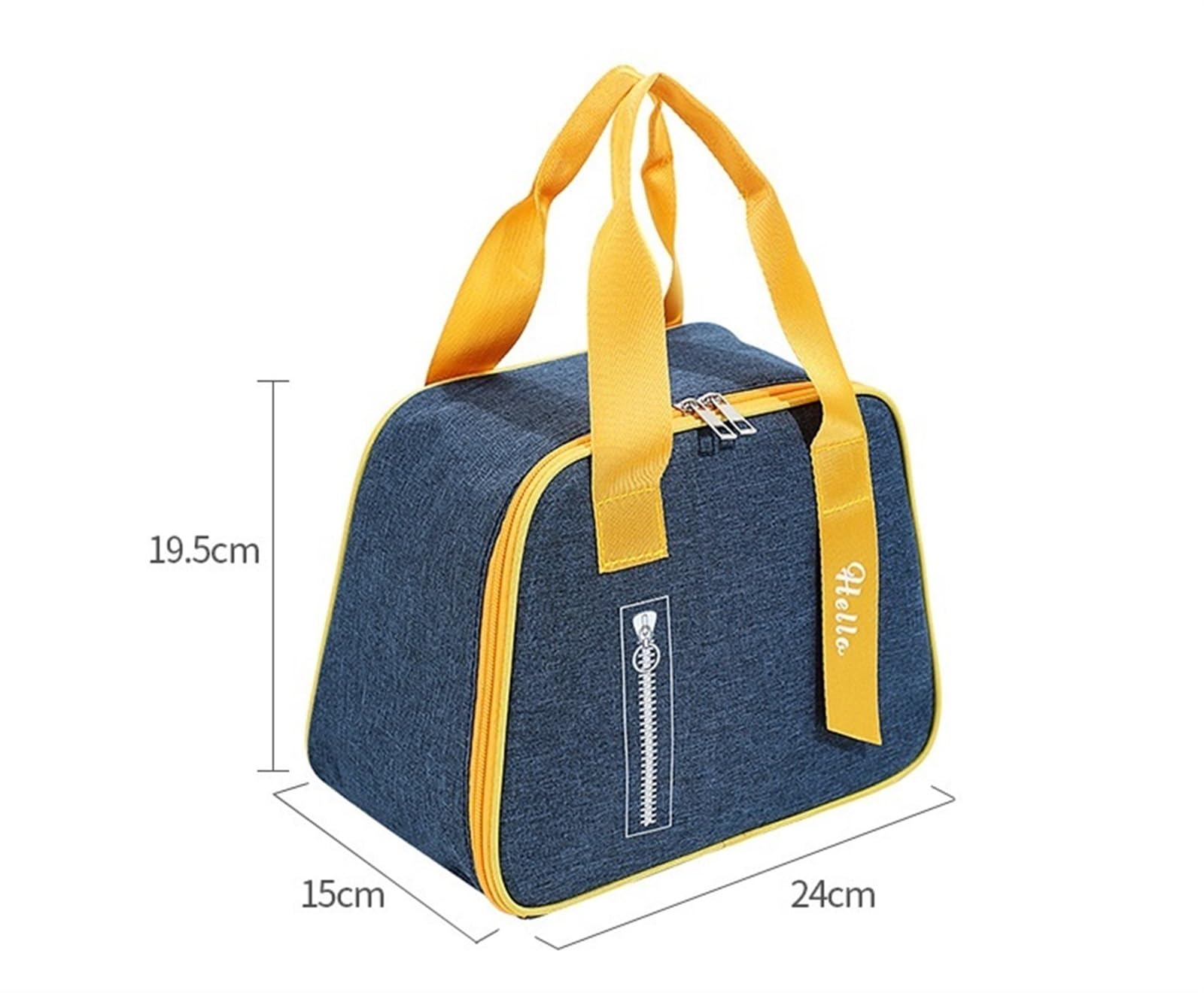 Panier Pique-Nique Isotherme Colcolo - Sac Isotherme Pliable étanche (43x23x39cm) Pour Voyage, Rando, Camping