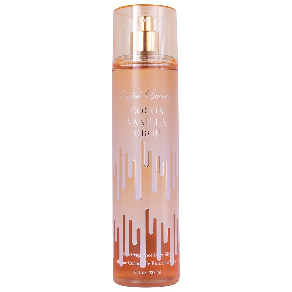Amazon.com: English Laundry Cocoa Vanilla Drop Body Spray, 8
