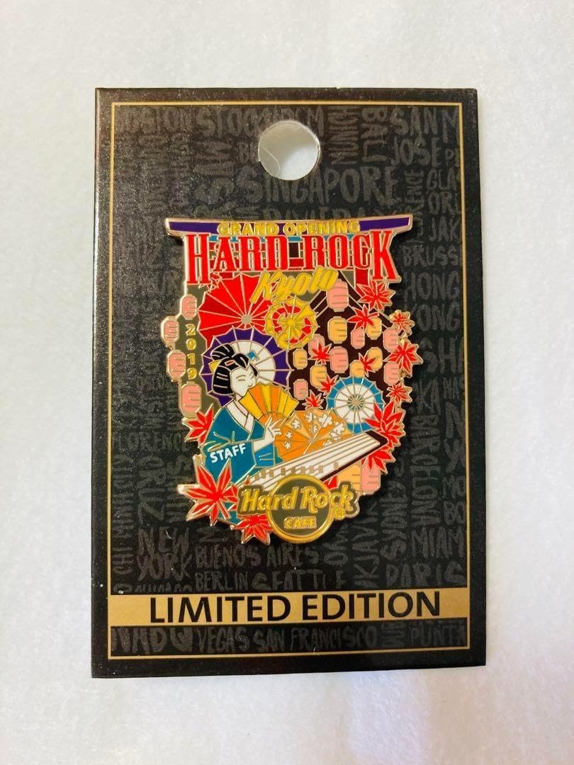 コレクション HARD ROCK CAFE KYOTO OPENING STAFF PIN HARD ROCK CAFE KYOTO OPENING STAFF PIN