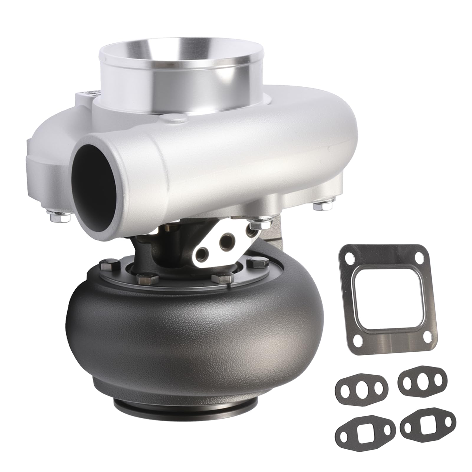 T76 T4 Turbocharger, 76mm Universal Turbo for 3.5L+ V6 V8