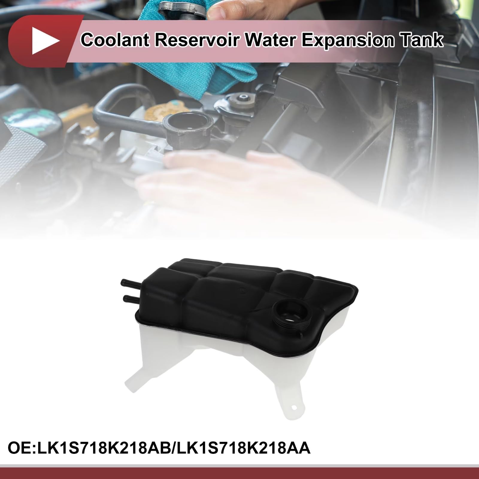 Compatibile Con Ford Per Mondeo 2001-2007 Serbatoio Liquido Di Raffreddamento Serbatoio Di Espansione Liquido Raffreddamento Motore Serbatoio Dell'acqua LK1S718K218AA Vaschetta Radiatore