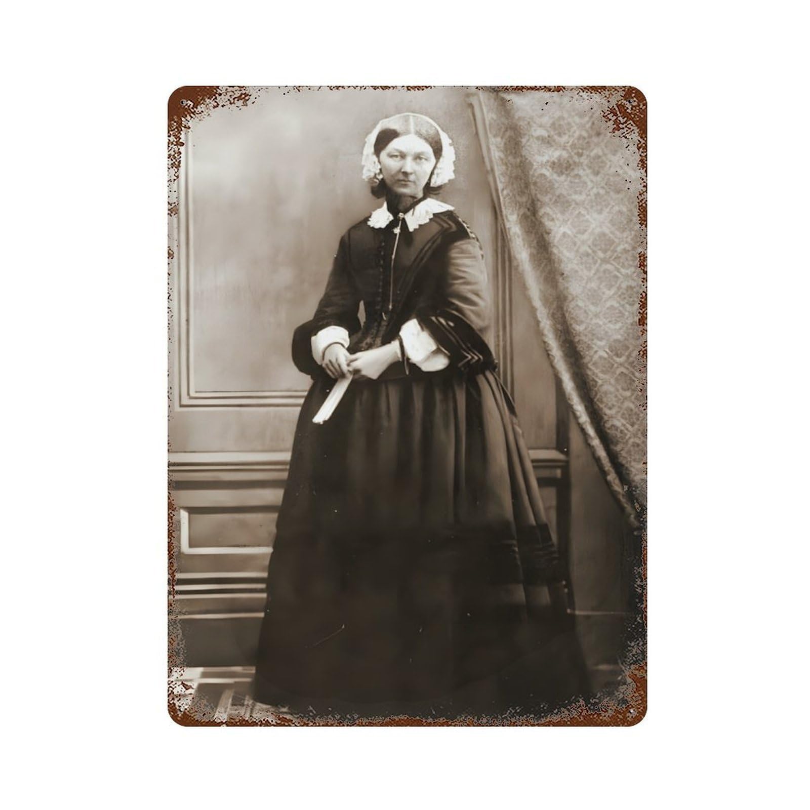 xiaoxiaoshen Florence Nightingale (20) Wall Decor Art Metal Tin Poster Modern Home Decor Art Home Bar Shop Decorations Vintage Sign 40x30cm