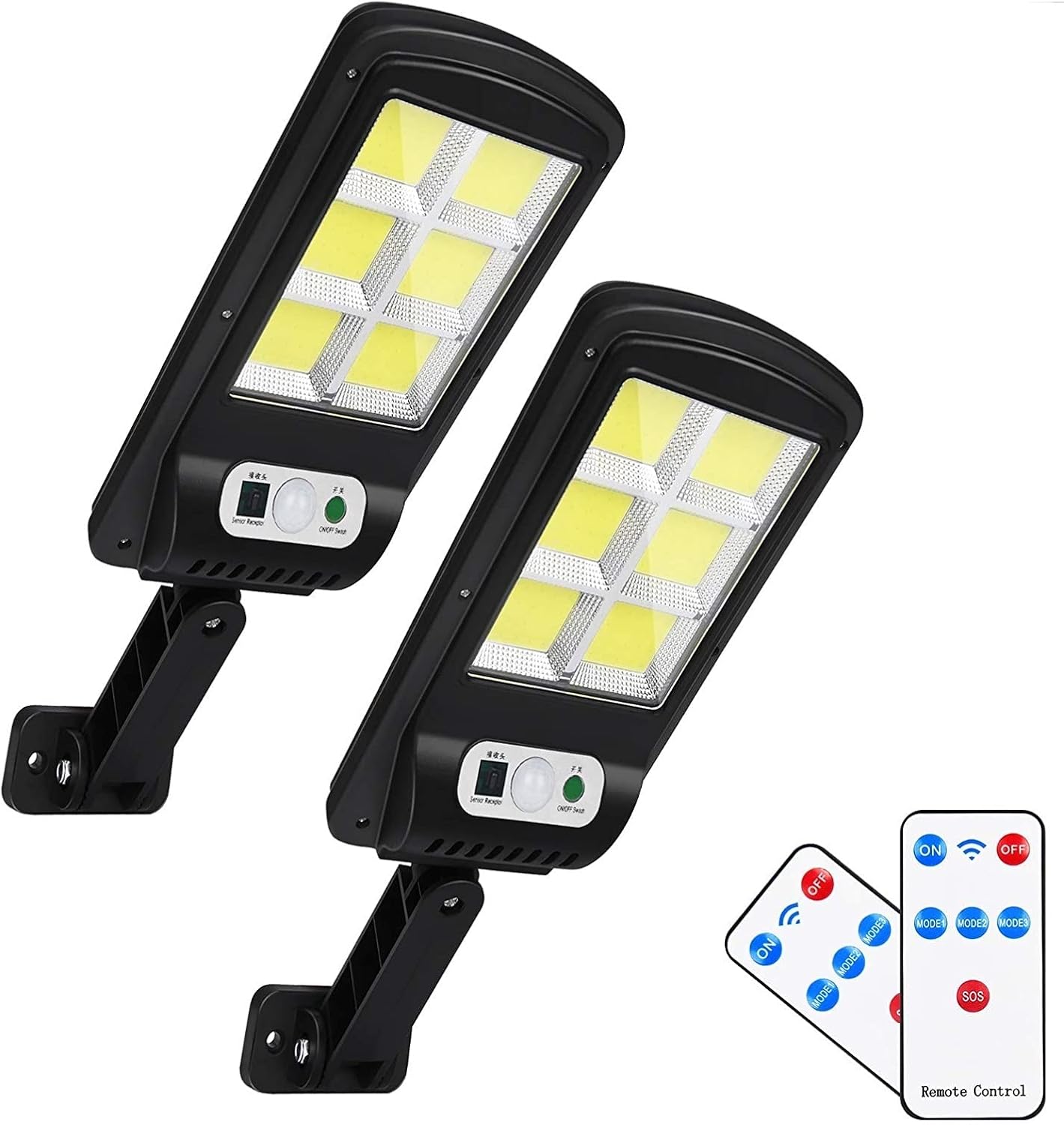 Rheme Solar Lights Outdoor,PIR Motion Sensor Wall Security Lights