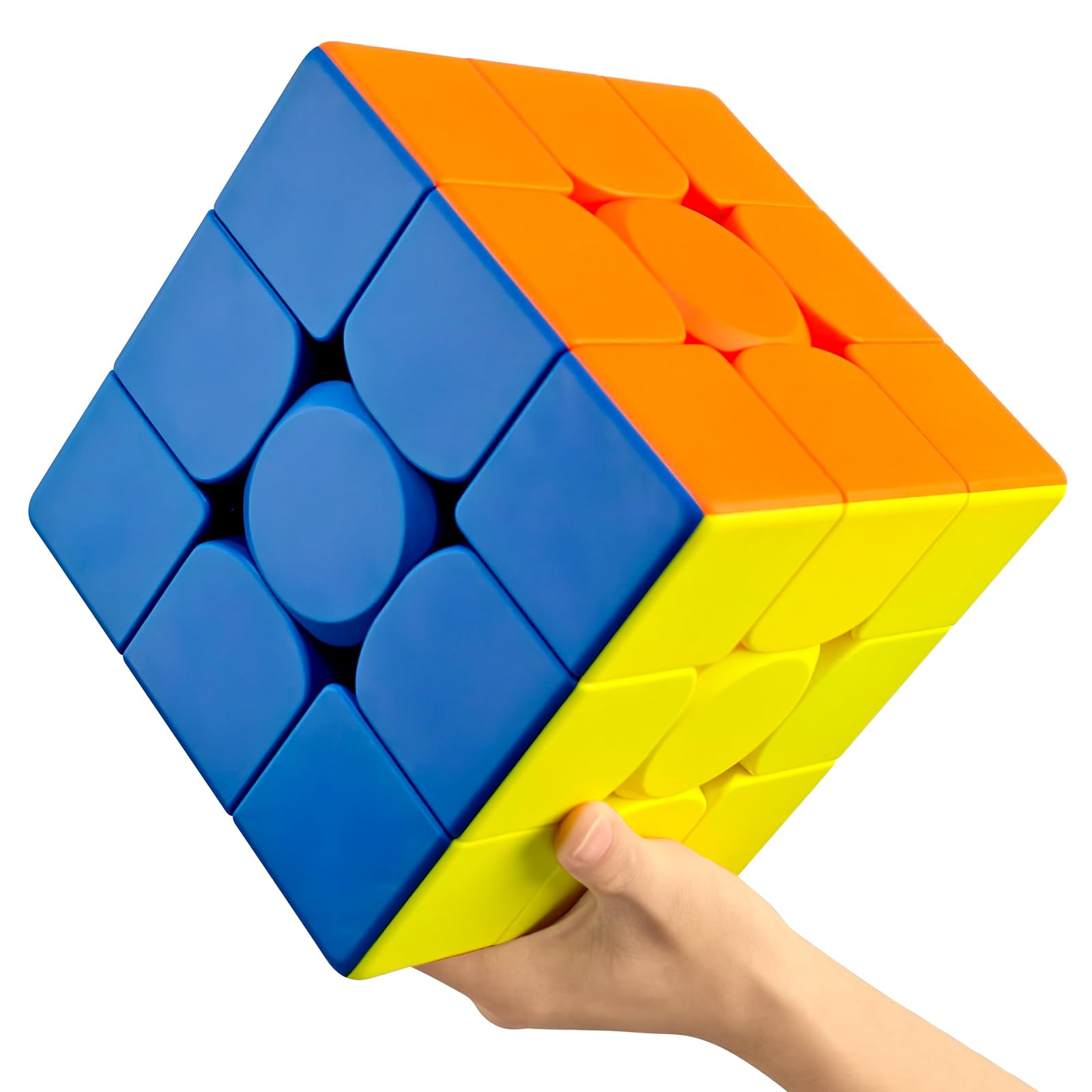 ROXENDA Cubo Magico 3x3x3 Extra Large – 18,8CM Cube Gigante, Puzzle Cubo di Velocità Regalo Perfetto per Bambini e Adulti