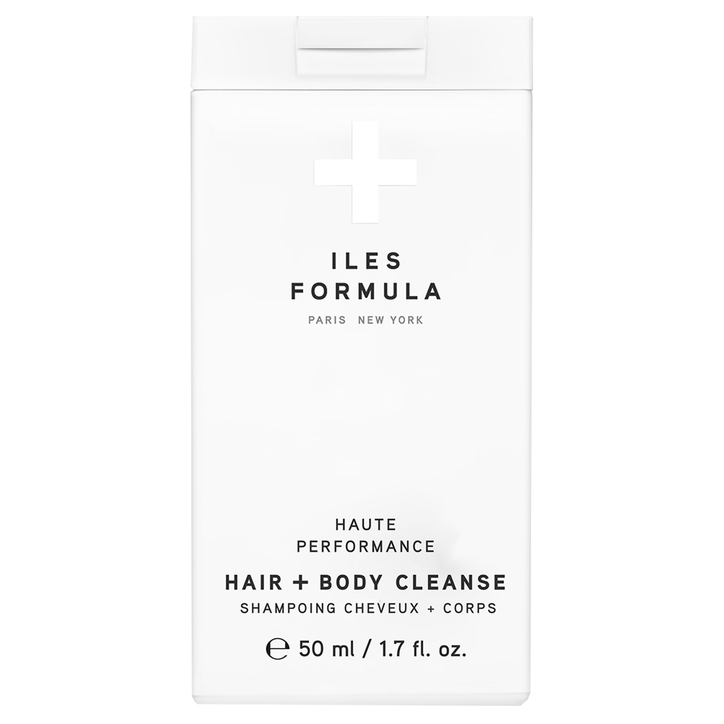 Haute Performance Hair + Body Cleanse Mini - Gently Cleanse & Nourish Hair & Body - Sulfate, Silicone & Paraben Free, (50 ML)