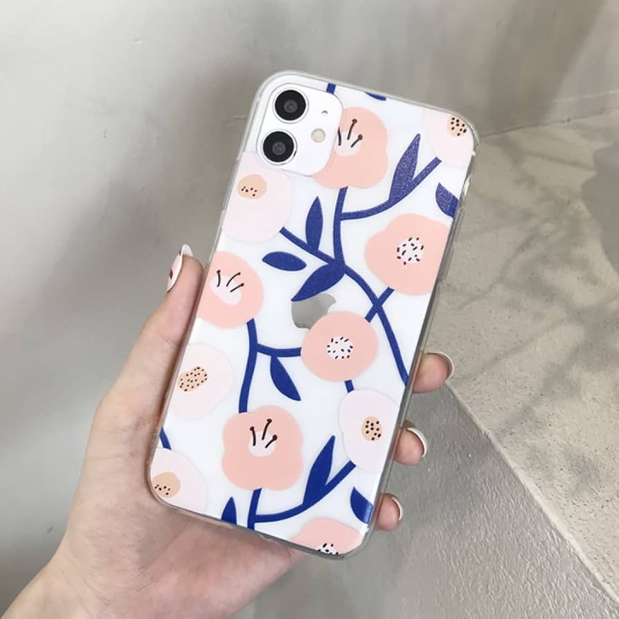 Amazon.co.jp: ヴィンテージフラワーデイジーパターン電話ケース