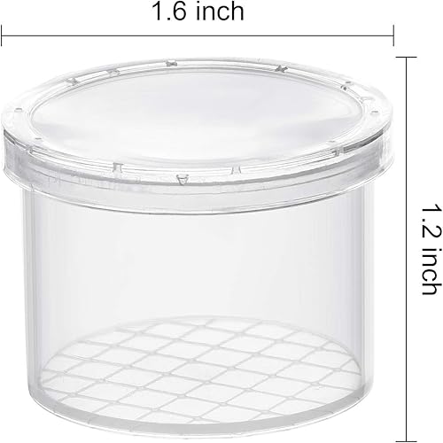 Miniatura 3 de Coopay 40 piezas de insectos, jaula de insectos con lupa, contenedor de lupa para insectos, contenedor de lupa para insectos, jaula para atrapar