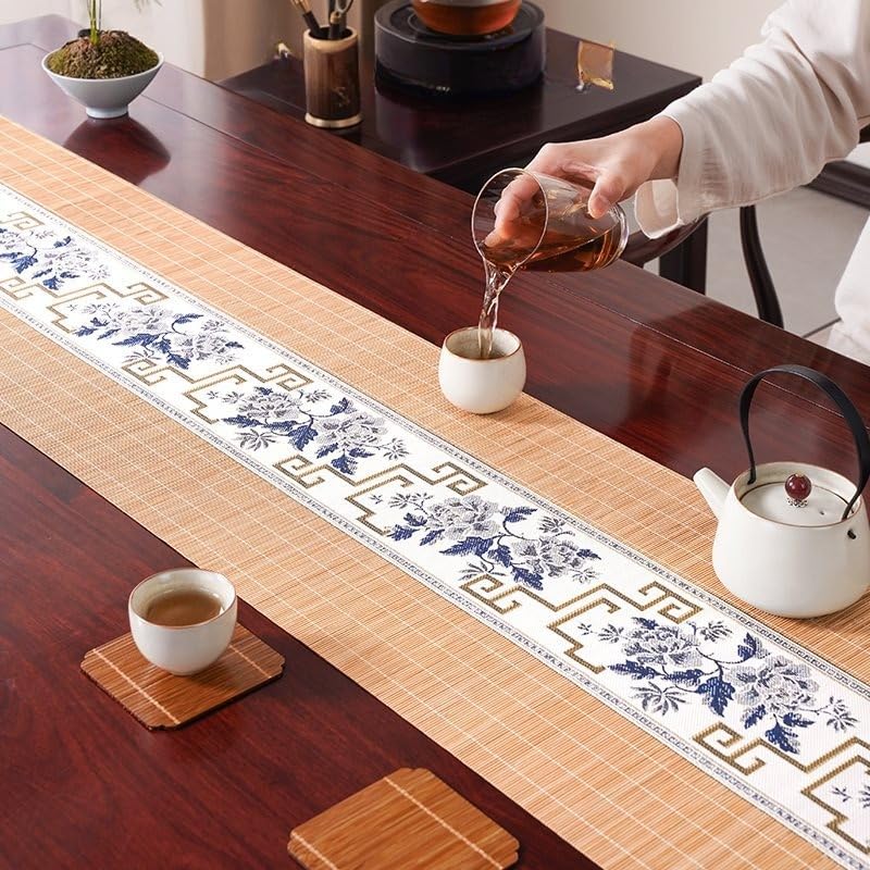 Chemin de table de cuisine thermorésistant pour protéger la table à manger