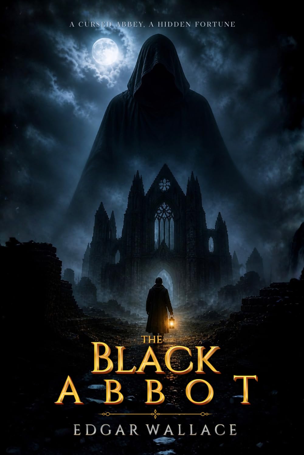 The Black Abbot (Illustrated Edition) : A Classic British Mystery Thriller of Secrets, Murder, and Hidden Treasure: Illustrated & Annotated Edition