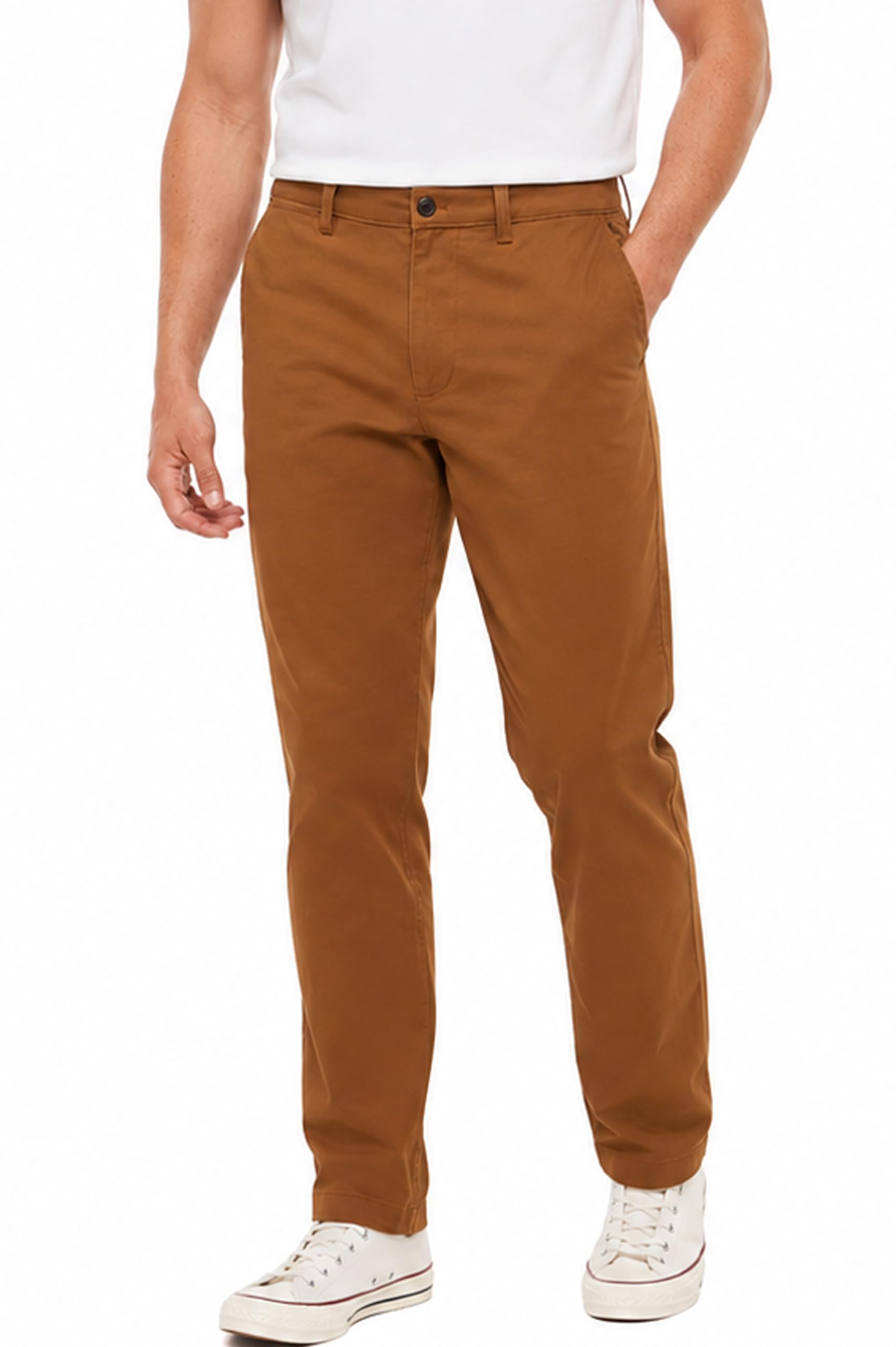 Men's Essential Slim Fit Chino Pants