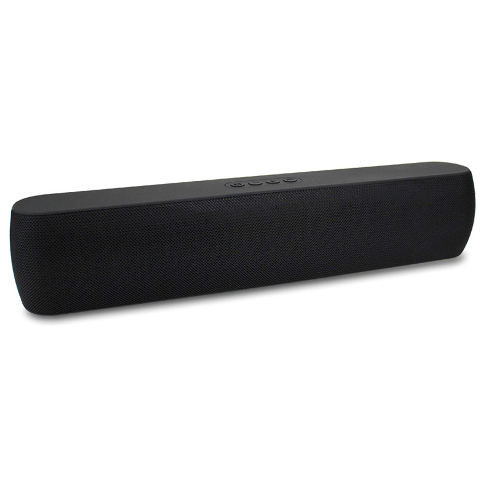 Soundbar Bluetooth 5.0 Con Batteria 2400mAh - Altoparlante HiFi USB Per PC, Telefono (Nero) - 3