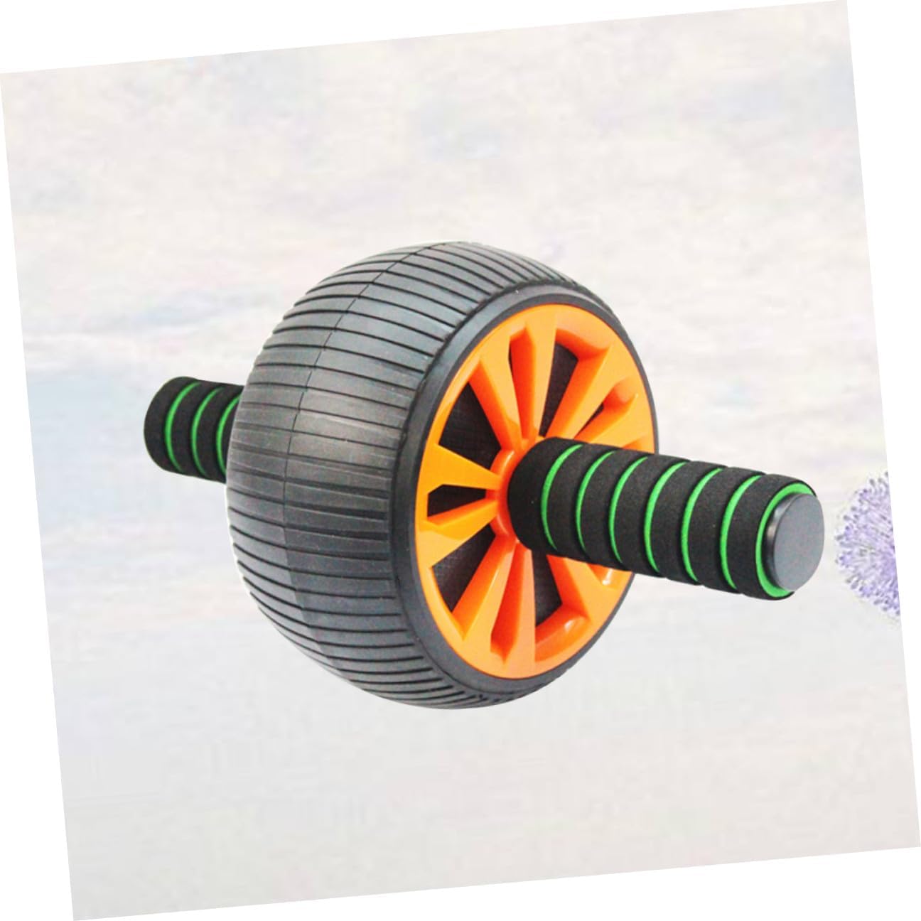 Non-slip Ab Wheel Roller Core Abdominal Exercise Trainer Silent Fitness Device for Home Gym Workout