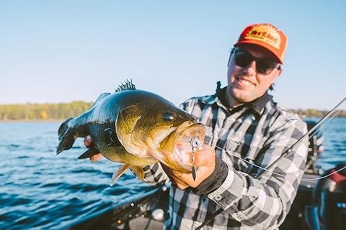 Miniatura 3 de Northland - Cabeza de plantilla de aparejos de pesca de meltinador Underspin, plantilla de pesca de lubina premium para cebos de natación y