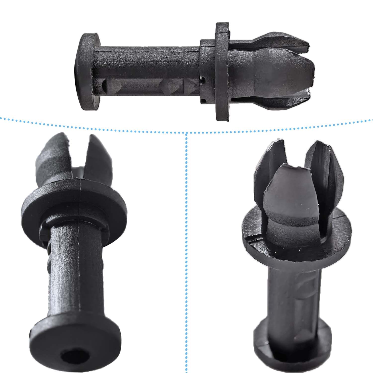 OTOTEC 26PCS Engine Bottom Box Motor Under Cover Fixing Clips Screw Kit Compatible With AUDI A4 B8 2008-2017 Q5 2008-2018 A5 2008-2012