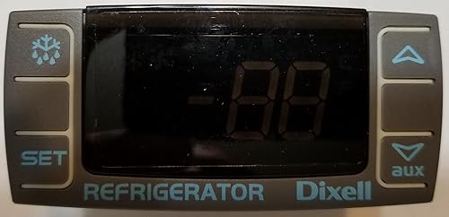 Controlador de temperatura Dixell XR03CX - 120V - Programable - Refrigeración comercial - SOLO para refrigeradores