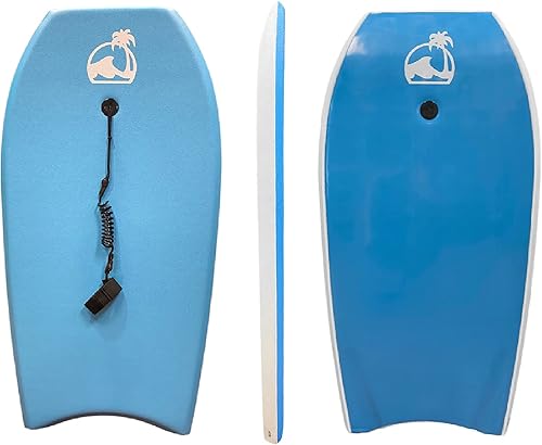 Island Water Sports Bodyboard - Bodyboards de alto rendimiento - para principiantes y todos los niveles de surf