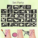 Diese Tattoo Schablonen sind aus hochwertiger PVC-Folie / selbstklebend und erleichtern die Arbeit auch für Anfänger