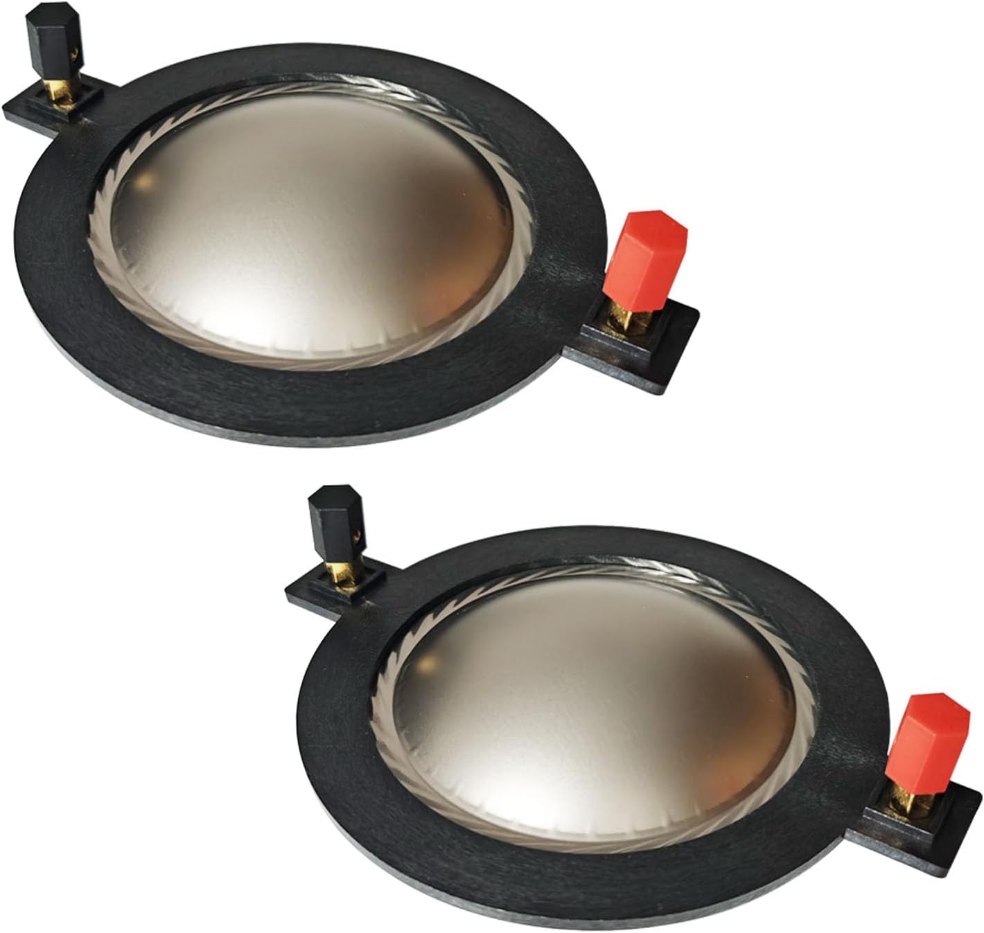 4PCS 74.5mm 8 Ohms Replacement Titanium Diaphragm Voice Coil Compatible with B&C DE75TN DE750TN DE82 DE82TN DE85TN