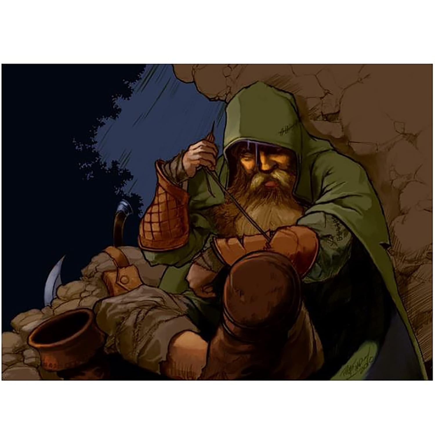 Troll Lord NPC Almanac: Sketches - Castles & Crusades, Hardcover - Image 3