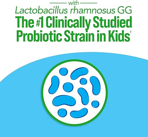 Miniatura 4 de Culturelle Multivitamínico masticable completo + probiótico para niños y niños, probiótico diario masticable para niños