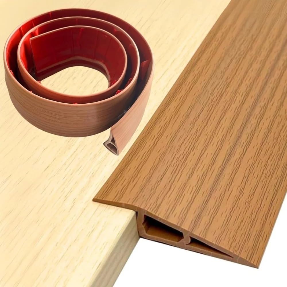 dvftyuim 1PC PVC Self Adhesive Threshold Transition Strip 1m/2m x 5cm