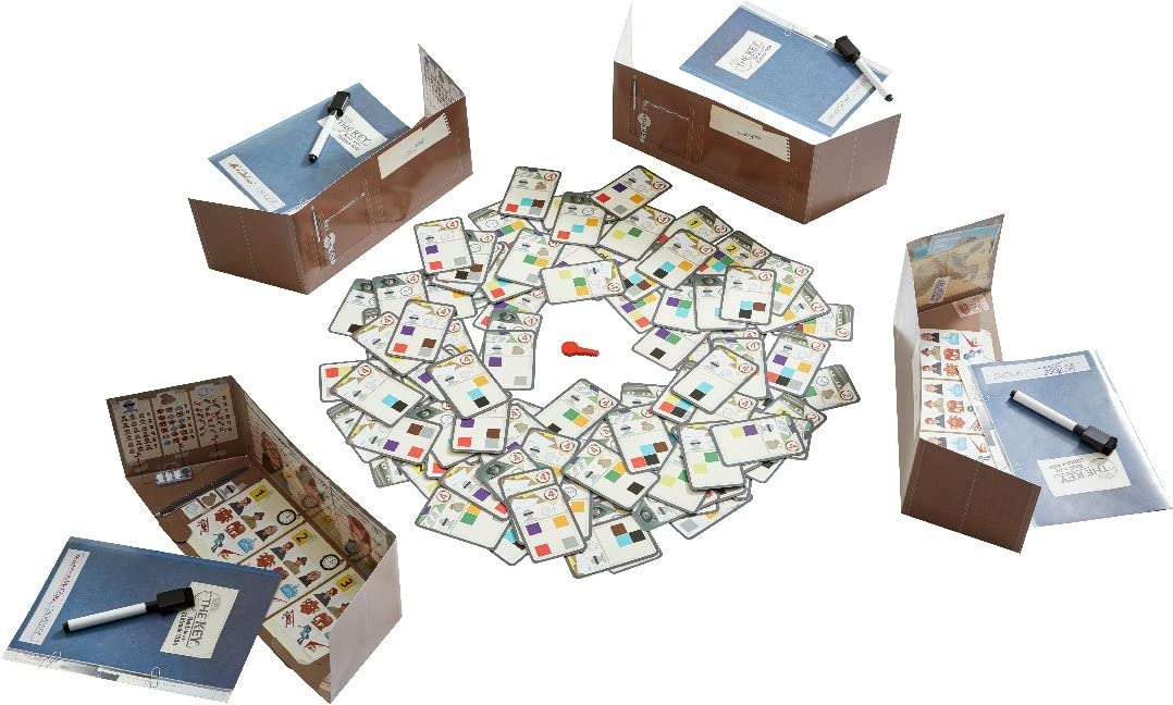HABA 305543 The Key- Theft in Cliffrock Villa- An Investigation Game for 1 to 4 Clever Detectives Ages 8 and up- English Instructions (Made in Germany)