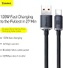 Baseus Crystal Shine USB-A to Type-C Fast Charging Data Cable 100W 5A 1.2M – Black (not compatible with iPhone)
