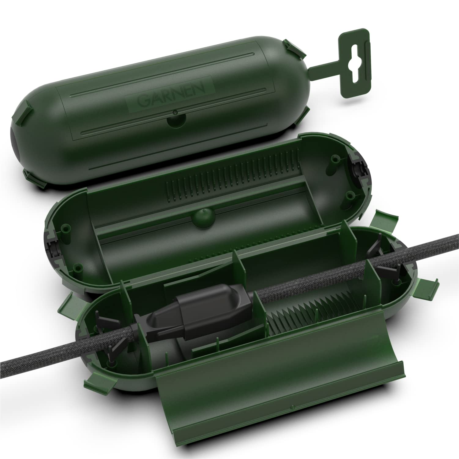 Buy Garnen (2 Pack) Outdoor Extension Cord Safety Cover Weatherproof