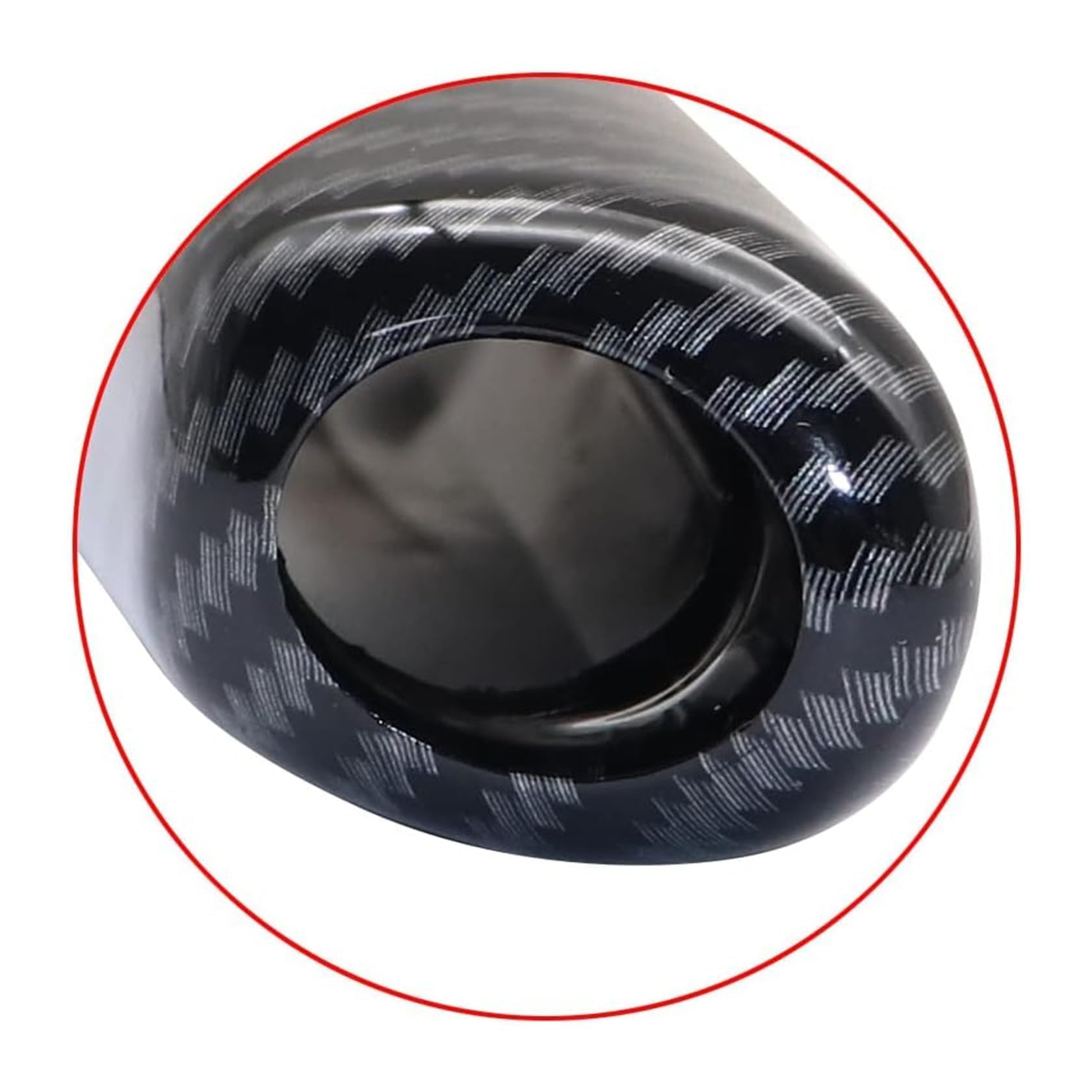 HOUSSE DE CADRE Bouton-cadre En Fibre De Carbone Design Unique Voiture Frein à EUR 10,08