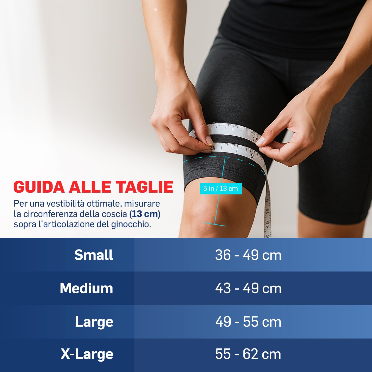 NEENCA Ginocchiera con cerniera per uomini e donne, ginocchiere aperte