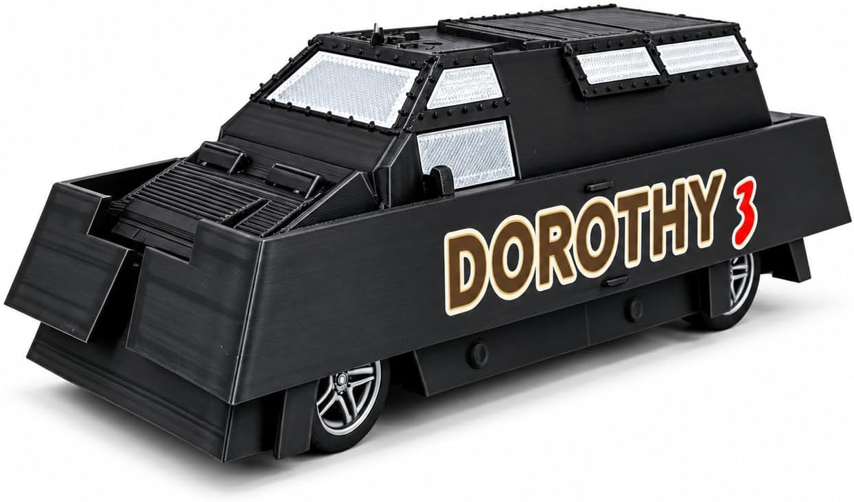 Deployable TIV-II Storm Chasers Car Toys Tornado Intercept Vehicle (D3)